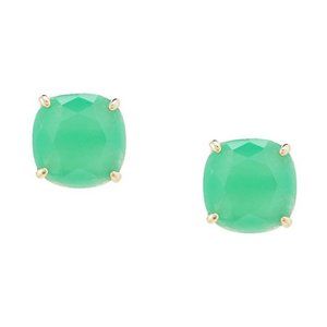 Kate Spade Green Stud Earrings- NWOT